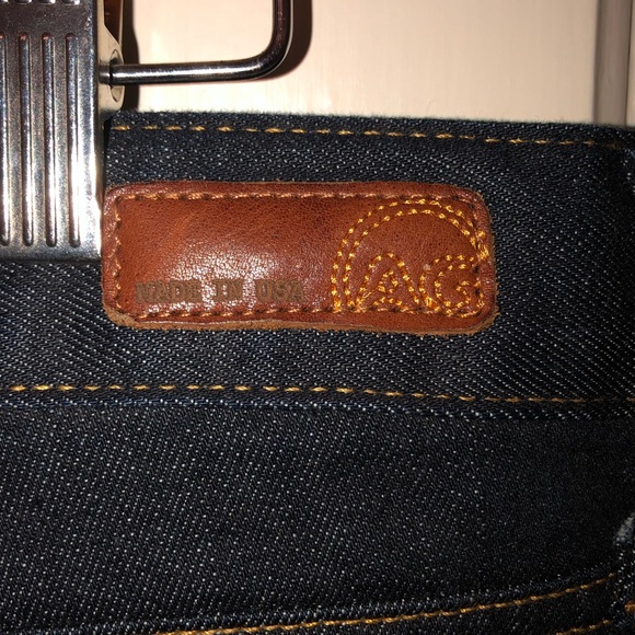 Dark Wash 70’s Bell Bottom Cut - Picture 3 of 6